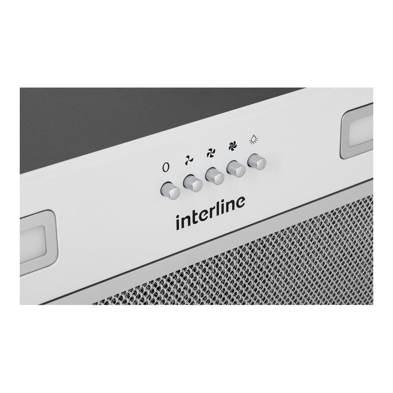 Вытяжка встроенная SMART S WH A/60/T белая INTERLINE Вытяжка встроенная SMART S WH A/60/T белая INTERLINE