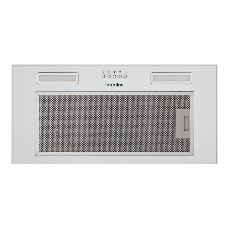 Вытяжка встроенная SMART S WH A/60/T белая INTERLINE Вытяжка встроенная SMART S WH A/60/T белая INTERLINE