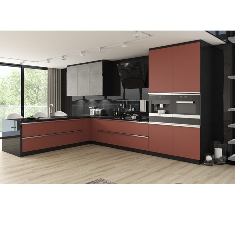 МДФ AGT 738 Красная Глина \ двусторонний Soft Touch 2800х1220х18 мм