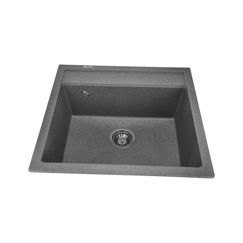 Мойка LERIDA grafito (560*510mm.) гранит GRANADO