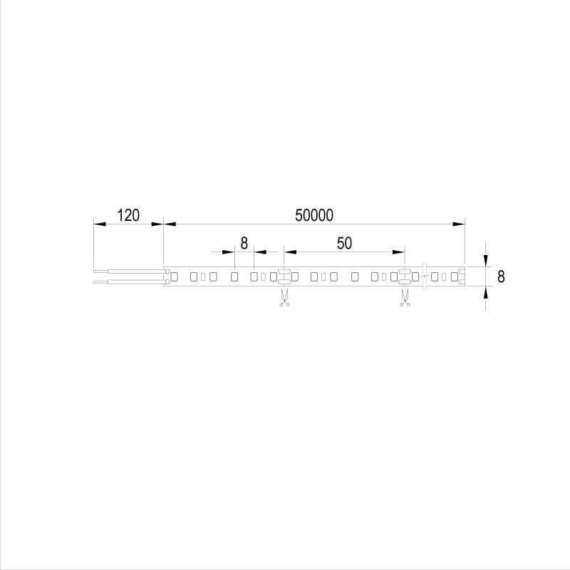 LED-лента 2835 SMD, 120 LEDs/m, 10W, 24V, IP20, дневной свет, 4000К LED-лента 2835 SMD, 120 LEDs/m, 10W, 24V, IP20, дневной свет, 4000К