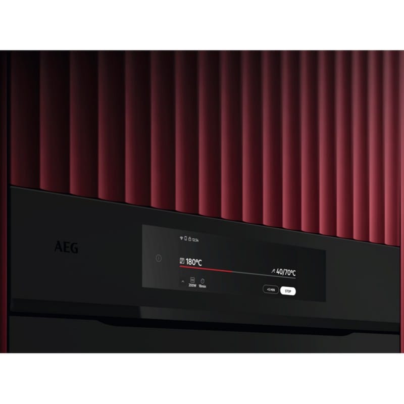 Компактный духовой шкаф из СВЧ NKK9N821T AEG Компактный духовой шкаф из СВЧ NKK9N821T AEG