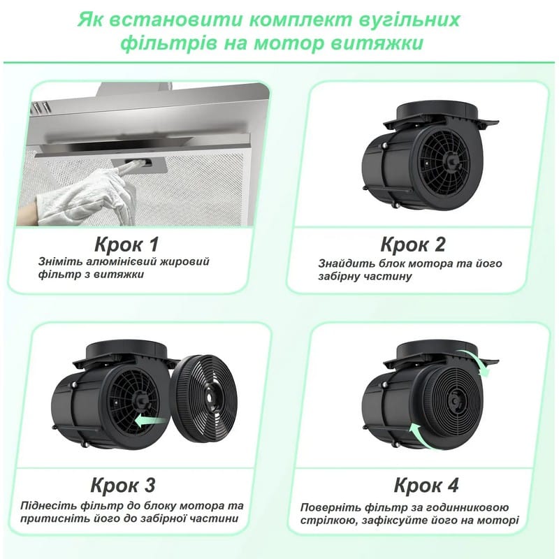 Комплект вугільних фільтрів Tecna/Tempo Fabiano Комплект вугільних фільтрів Tecna/Tempo Fabiano