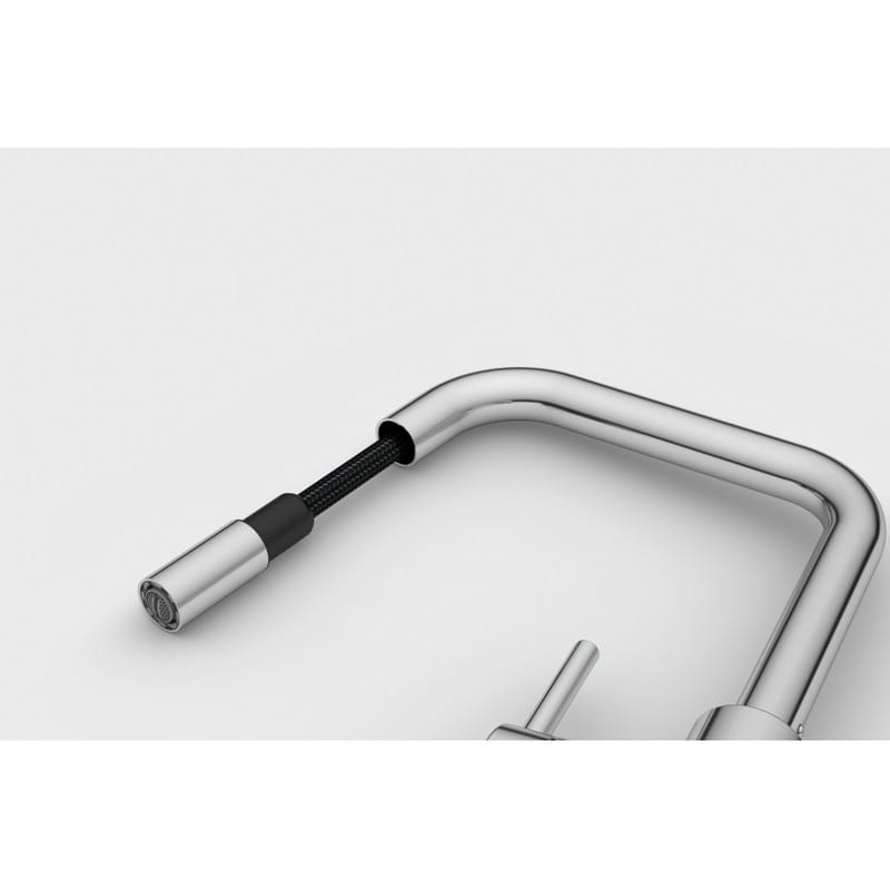 Lina U Shape Pull Down змішувач з витяжним виливом, хром Franke (115.0728.476)