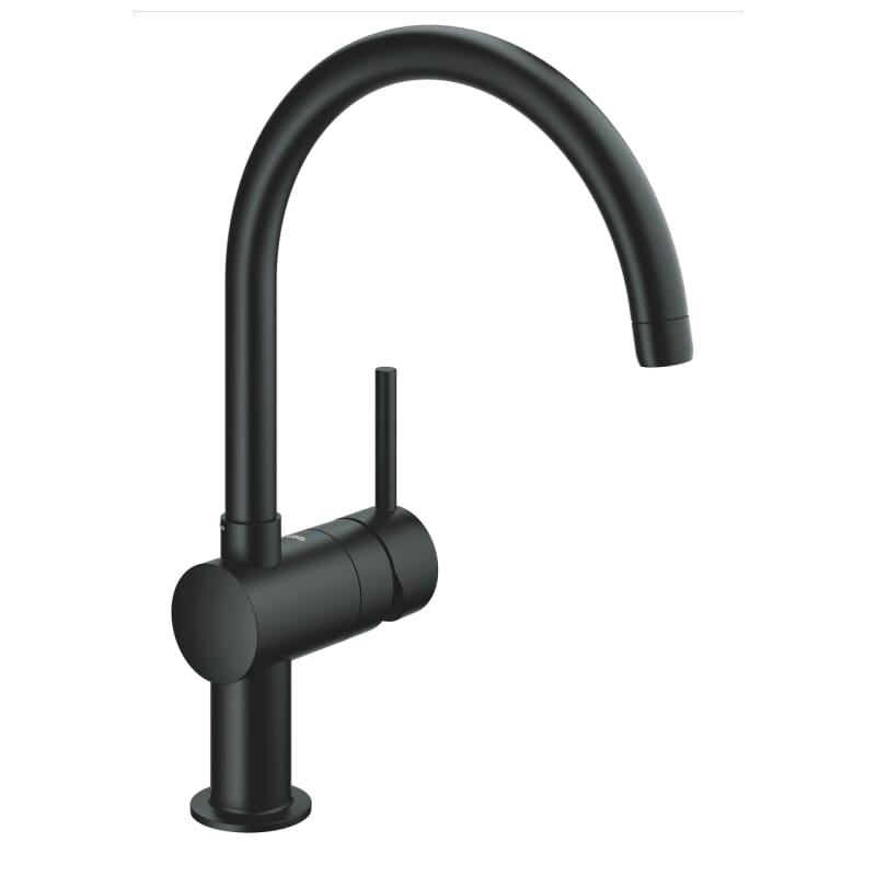 Смеситель Minta чёрный бархат Grohe (32917KS0) (уценка) Смеситель Minta чёрный бархат Grohe (32917KS0) (уценка)