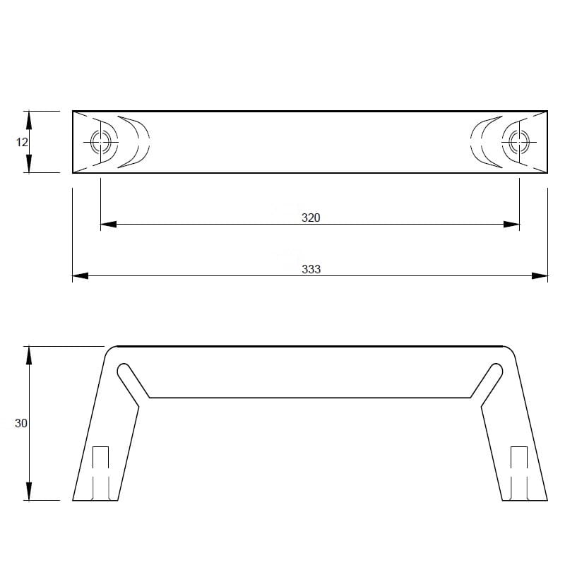 Ручка Cosma M 12749.320 хром