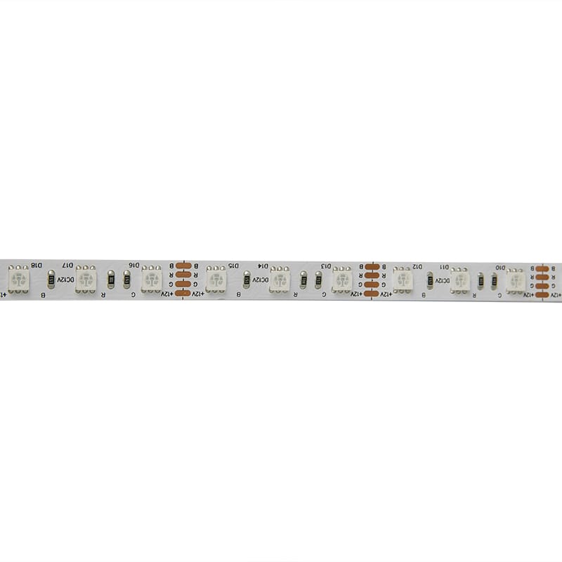 LED-стрічка 5050 SMD, 60 LEDs/m, 14,4W, 12V, IP20, RGB (NEW), L=1000mm