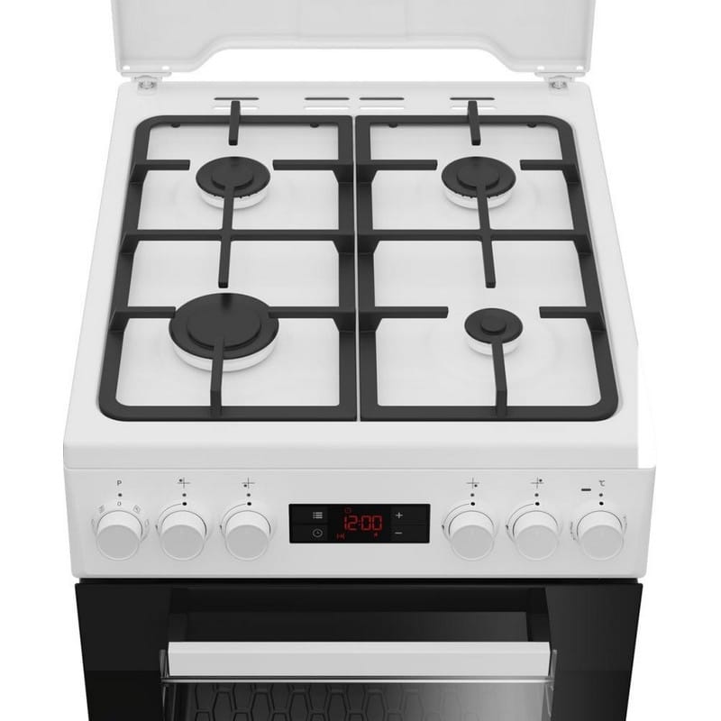 Плита комбінована біла FSM52330DWDS Beko