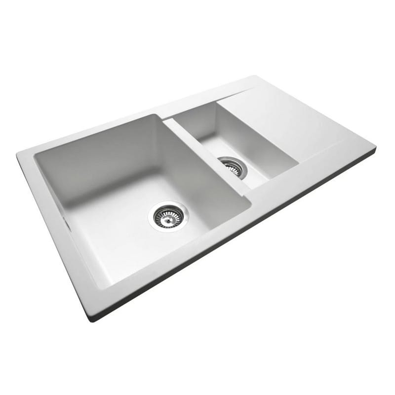Кухонна мийка LAPAS white mirastone Miraggio
