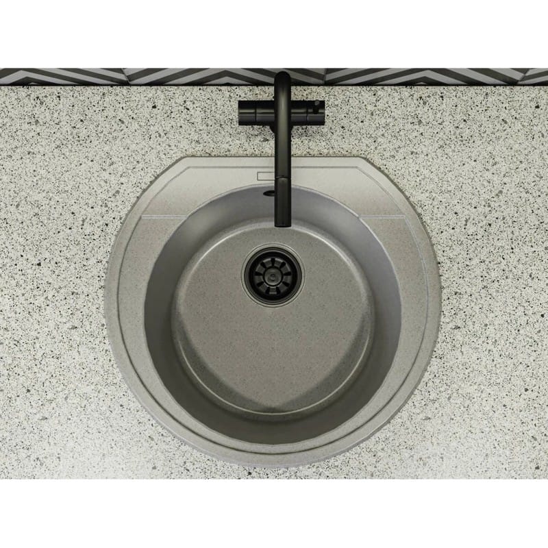 Кухонна мийка TULUZA gray mirastone Miraggio