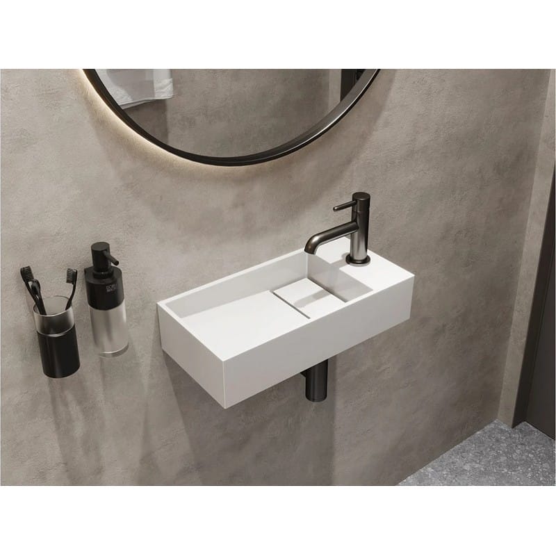 Умивальник TONI 450L miramarble Miraggio Умивальник TONI 450L miramarble Miraggio