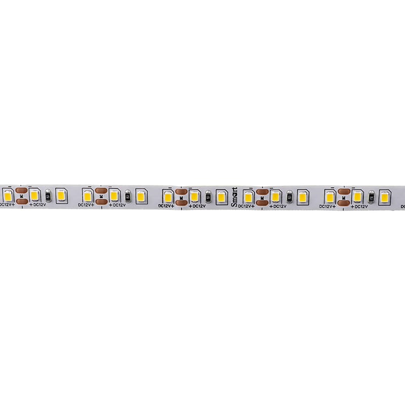 Светодиодная лента Smart 2835 SMD, 120 светодиодов/м, 9,6 Вт, 12 В, тёплый свет, 3000 К