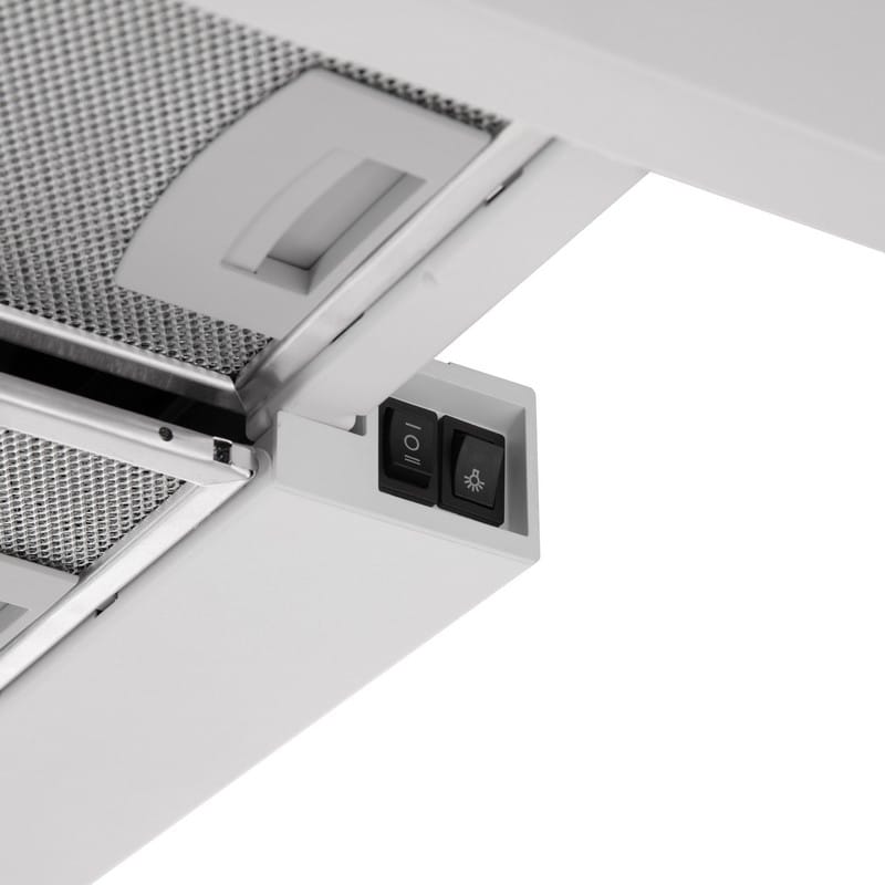 Витяжка телескопічна HT-F700MW 60см, 450м3ч, білий Ardesto