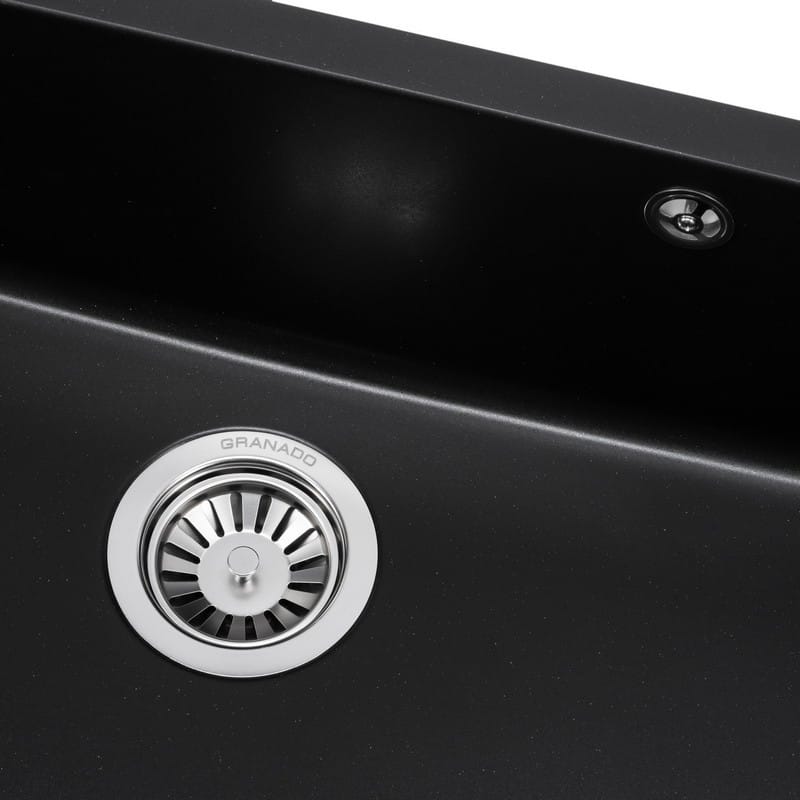 Мийка UNDER TOP XL black shine (752*460mm.) граніт Granado Мийка UNDER TOP XL black shine (752*460mm.) граніт Granado