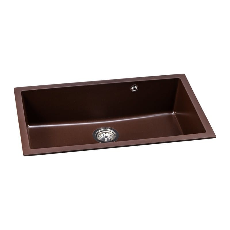 Мийка UNDER TOP XL marron (752*460mm.) граніт Granado Мийка UNDER TOP XL marron (752*460mm.) граніт Granado