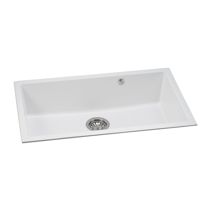 Мийка UNDER TOP XL white (752*460mm.) граніт Granado