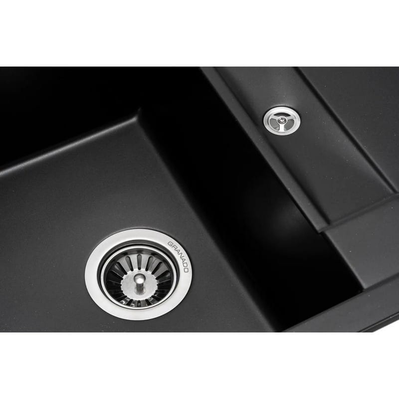 Мийка VALENCIA black shine (780*500mm.) граніт Granado Мийка VALENCIA black shine (780*500mm.) граніт Granado