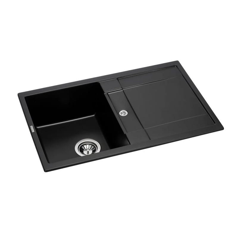 Мийка VALENCIA black shine (780*500mm.) граніт Granado Мийка VALENCIA black shine (780*500mm.) граніт Granado