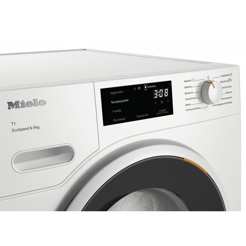 Сушильна машина з тепловим насосом TWD 640 WP Miele Сушильна машина з тепловим насосом TWD 640 WP Miele