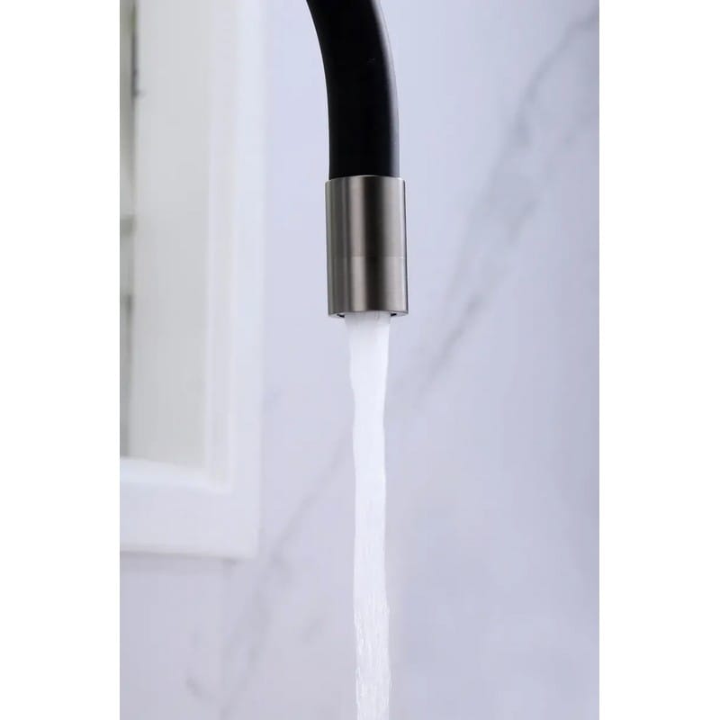 Змішувач комбінований FKM 3126 SS Flex Nano Graphite Fabiano Змішувач комбінований FKM 3126 SS Flex Nano Graphite Fabiano
