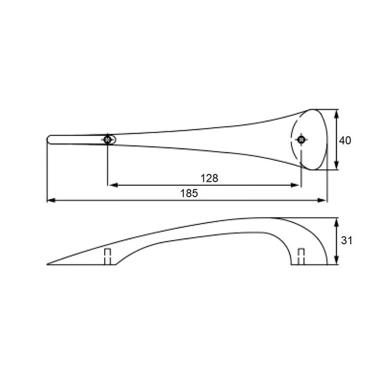 Ручка Cosma M 12405.128 золото