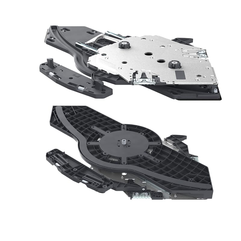 Комплект поворотной фурнитуры FurnSpin XL правый с доводчиком (9349304) Hettich