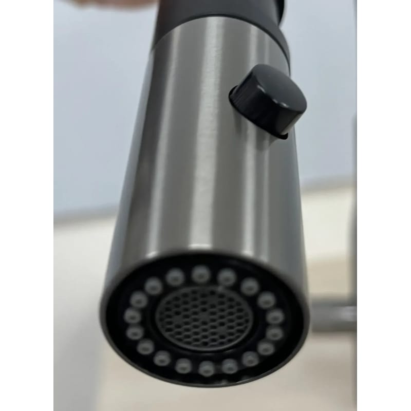 Змішувач комбінований FKM 3125 SS Nano Graphite Fabiano