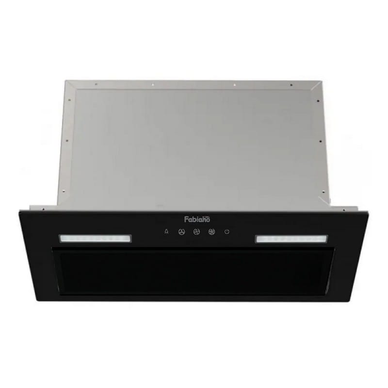Витяжка вбудована Rino 60 Black glass Fabiano Витяжка вбудована Rino 60 Black glass Fabiano