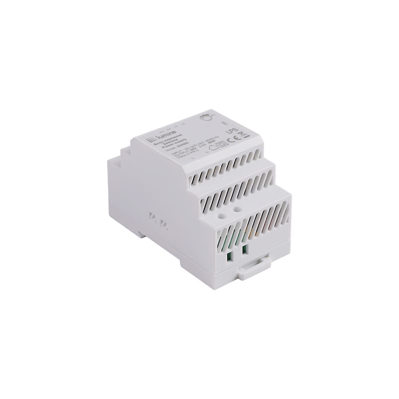 Блок живлення на DIN-рейку, 60W, 24V, IP20, пластик. корпус, Lumine