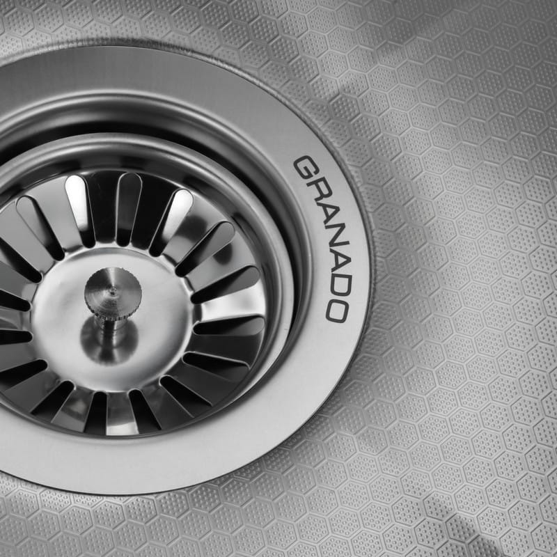 Мийка сталева Galera S304 honeycomb (500*500*220mm) Granado