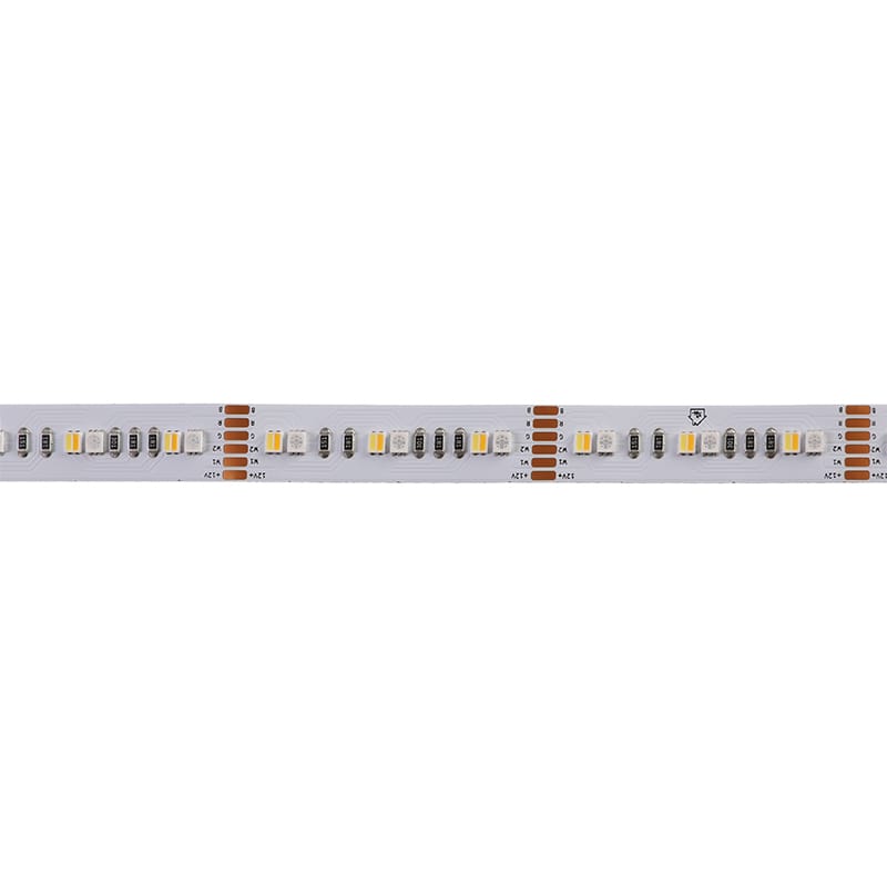 Светодиодная лента 2835 SMD, 120 светодиодов/м, 24 Вт, 12 В, IP20, RGB+CCT (3000–6500 К) Светодиодная лента 2835 SMD, 120 светодиодов/м, 24 Вт, 12 В, IP20, RGB+CCT (3000–6500 К)