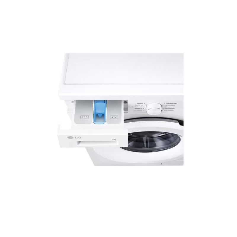 Пральна машина F2Y2HS3WE 7кг, 1200, A, 44см, пара, інвертор, білий, LG Пральна машина F2Y2HS3WE 7кг, 1200, A, 44см, пара, інвертор, білий, LG