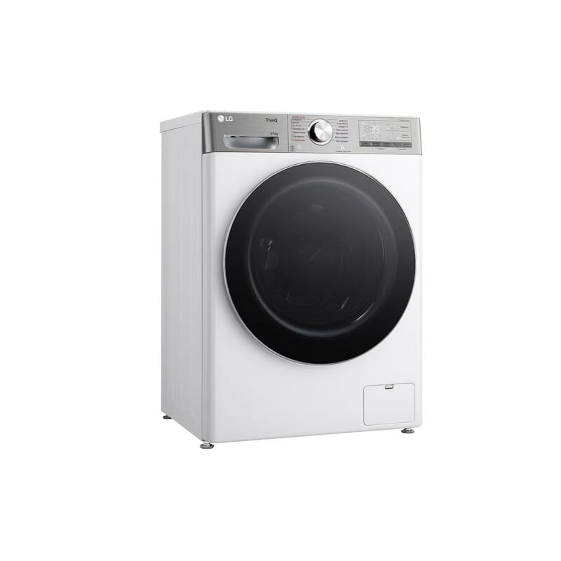 Прально-сушильна машина F2R9FC2E 9(5)кг, 1200, А, 48см, пара, інвертор, EcoHybrid, білий, LG