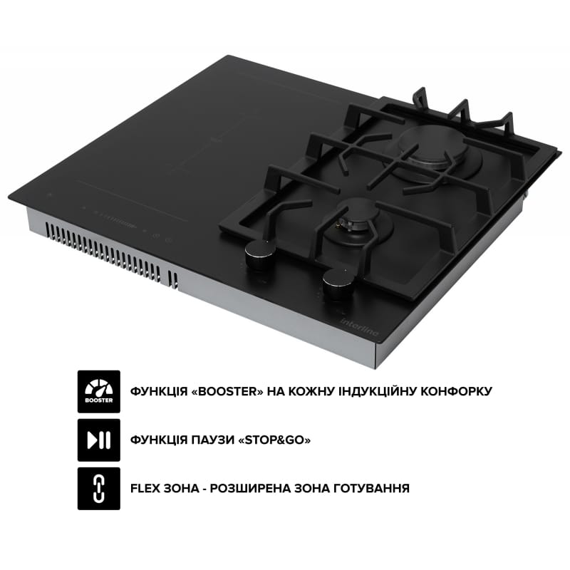 Комбінована варильна поверхня HCV 560 KGF BA Nano Matte Interline Комбінована варильна поверхня HCV 560 KGF BA Nano Matte Interline