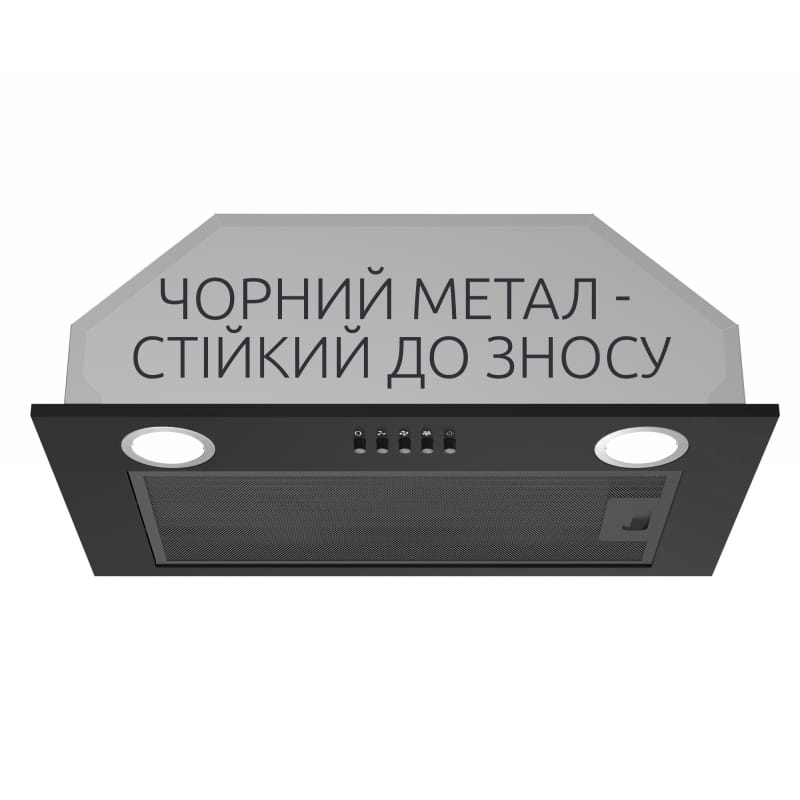 Витяжка вбудована BLOW S BL A/60/PB Interline