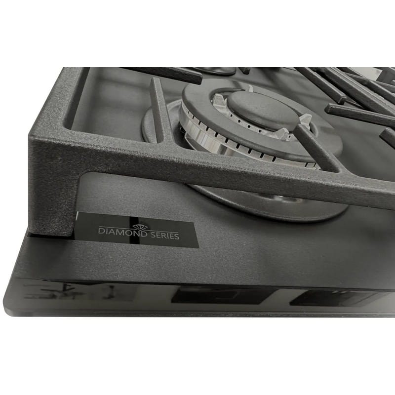 Газова варильна FHG 8244 VGHT Diamond Black Fabiano Газова варильна FHG 8244 VGHT Diamond Black Fabiano