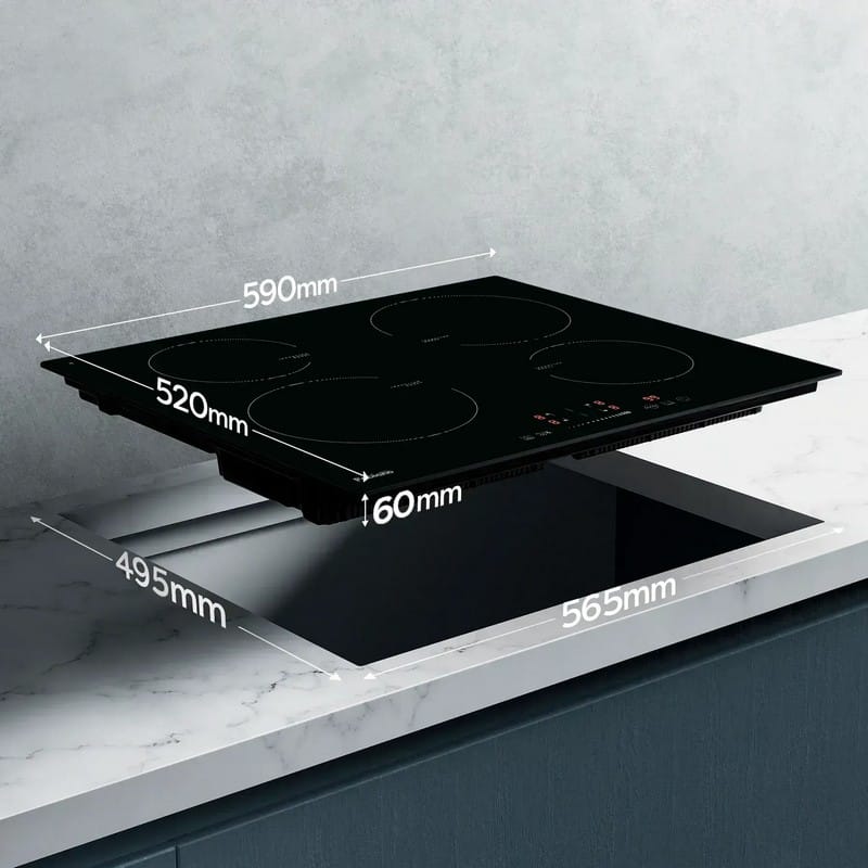 Індукційна поверхня FIH 6560 Black Fabiano Індукційна поверхня FIH 6560 Black Fabiano