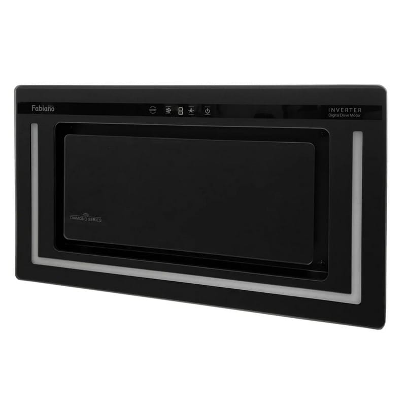Витяжка вбудована Luna 53 Diamond Black Fabiano