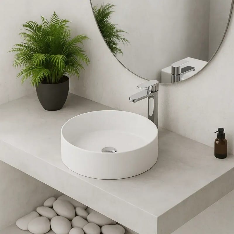Умивальник Laveo T405x405x125 Fabiano
