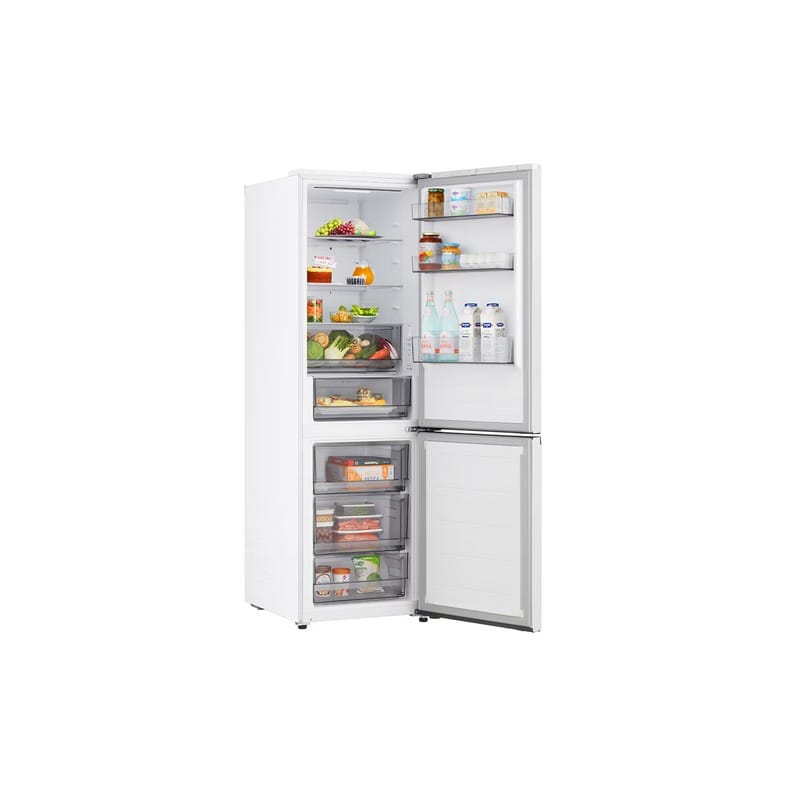 Холодильник з нижньою морозильною камерою GC-B459EQYM білий LG