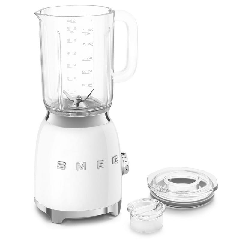 Блендер стаціонарний BLF03WHEU білий Smeg (50'S RETRO STYLE) Блендер стаціонарний BLF03WHEU білий Smeg (50'S RETRO STYLE)