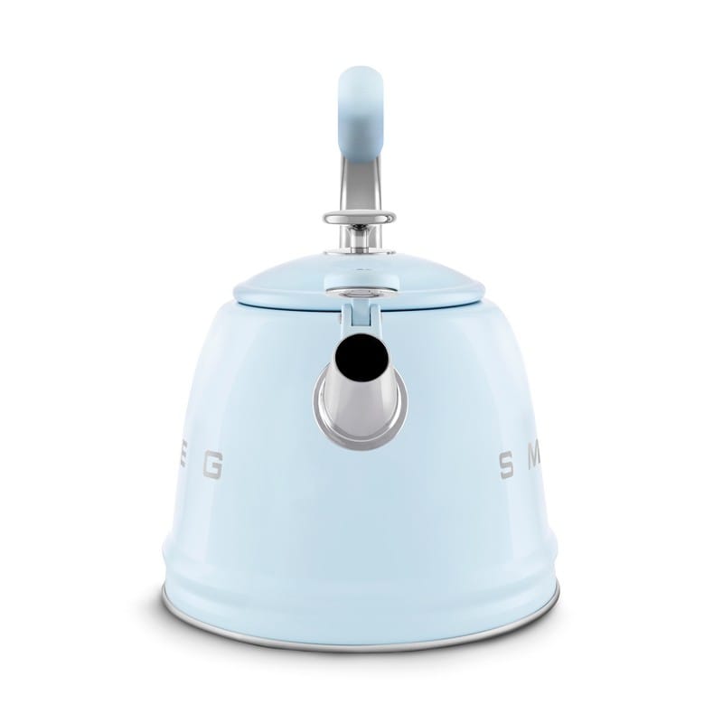 Чайник зі свистком WKF01PB пастельно-блакитний Smeg (50'S RETRO STYLE)