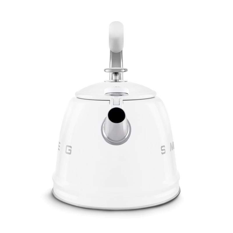 Чайник зі свистком WKF01WH білий Smeg (50'S RETRO STYLE)