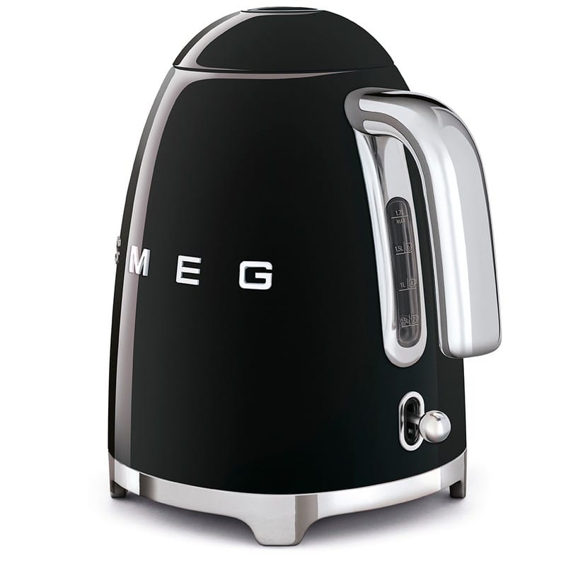 Чайник електричний KLF03BLEU 1,7л чорний Smeg (50'S RETRO STYLE) Чайник електричний KLF03BLEU 1,7л чорний Smeg (50'S RETRO STYLE)