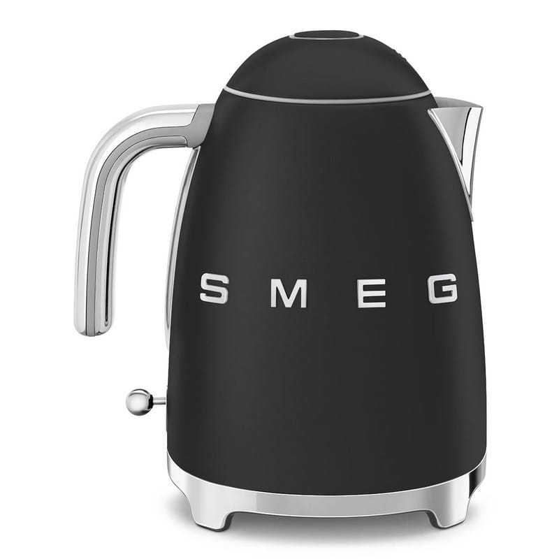 Чайник електричний KLF03BLMEU 1,7л чорний матовий Smeg (50'S RETRO STYLE) Чайник електричний KLF03BLMEU 1,7л чорний матовий Smeg (50'S RETRO STYLE)