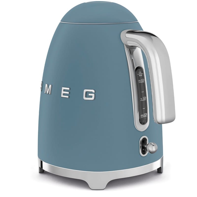 Чайник електричний KLF03SBMEU 1,7л блакитний шторм матовий Smeg (50'S RETRO STYLE)