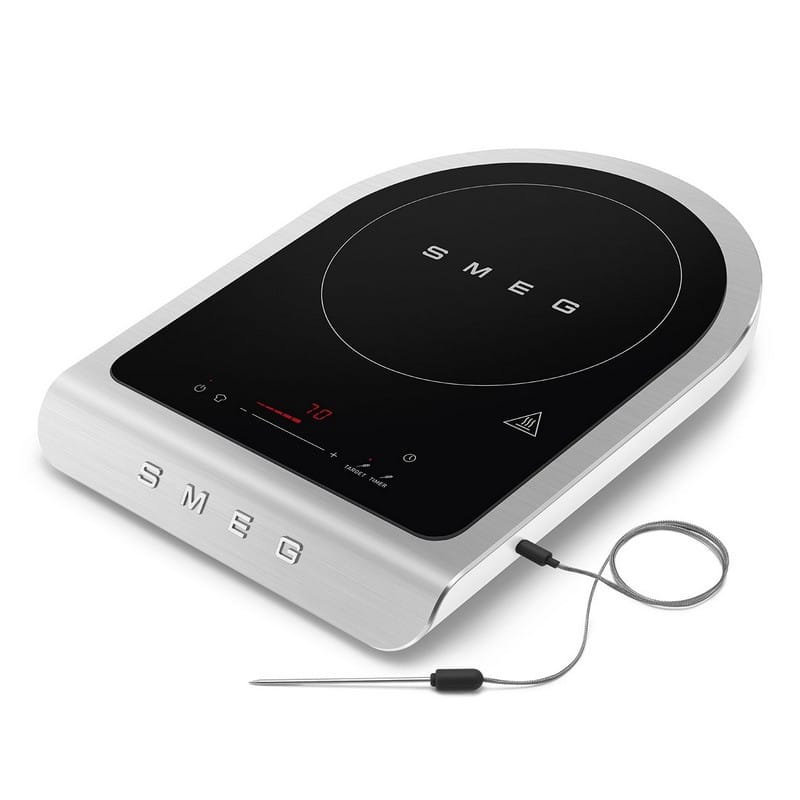 Портативна індукційна варильна поверхня PIC01WHMEU білий матовий Smeg (COLLEZIONE)