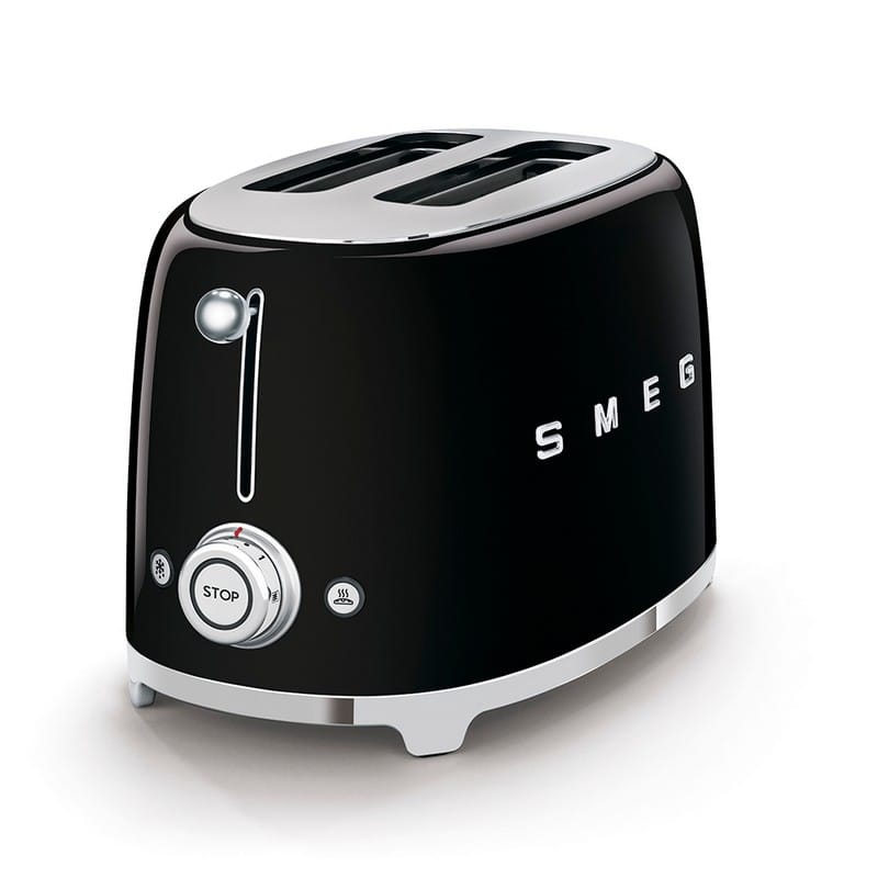 Тостер електричний TSF01BLEU чорний Smeg (50'S RETRO STYLE) Тостер електричний TSF01BLEU чорний Smeg (50'S RETRO STYLE)
