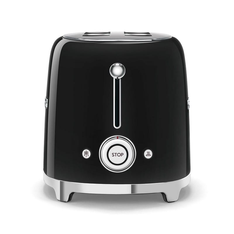 Тостер електричний TSF01BLEU чорний Smeg (50'S RETRO STYLE) Тостер електричний TSF01BLEU чорний Smeg (50'S RETRO STYLE)