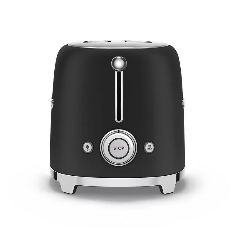 Тостер електричний TSF01BLMEU чорний матовий Smeg (50'S RETRO STYLE)